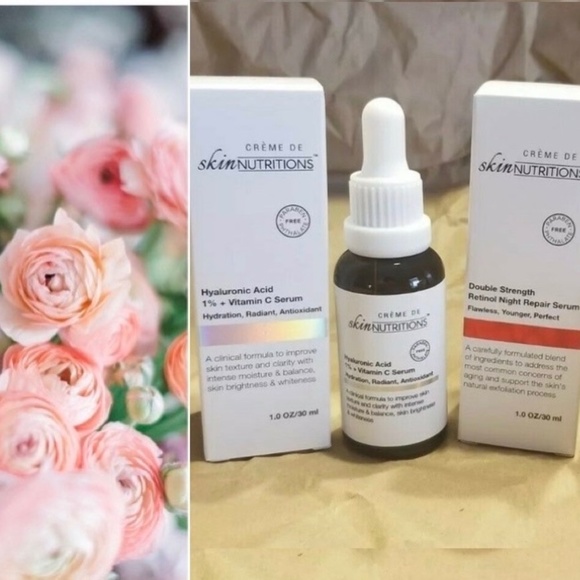 Hyaluronic Acid Vitamin C & Night Repair Serum - Picture 1 of 5
